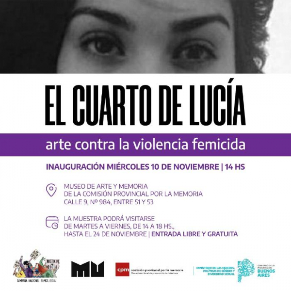 “El Cuarto de Lucía: arte contra la violencia femicida” 