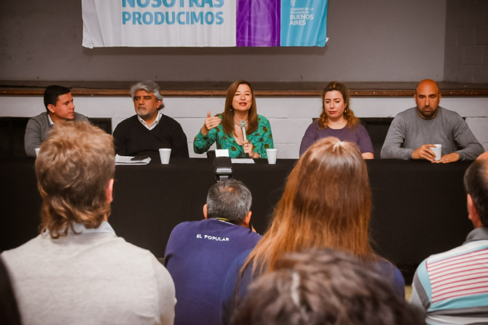 Estela Díaz en Olavarría: “Gobernar es generar trabajo”