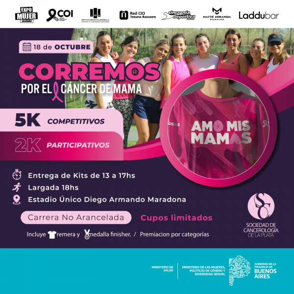 Carrera por la concientización del cáncer de mama