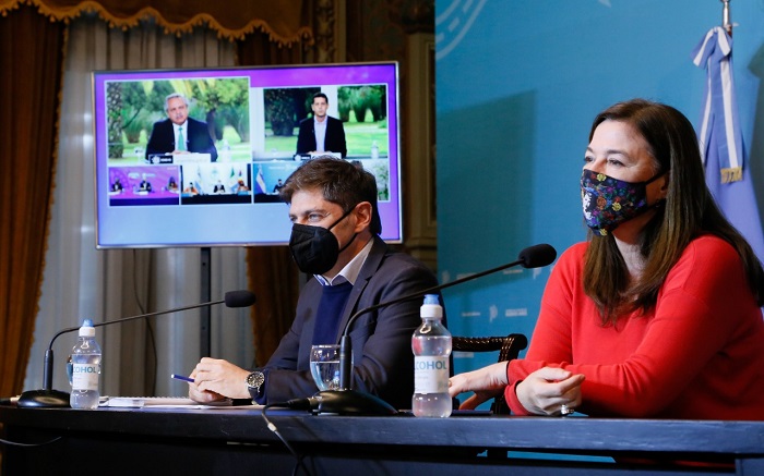 Alberto Fernández. “Volvimos para ser mejores, y volvimos para ponernos en el lugar de las mujeres”