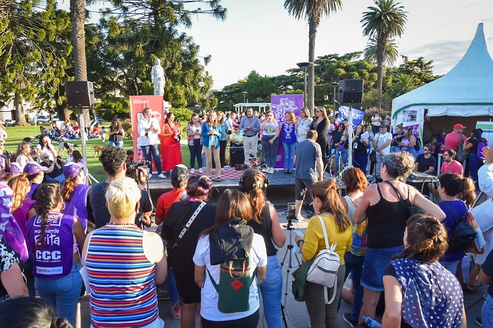 Jornadas regionales por el 8M en Benito Juarez