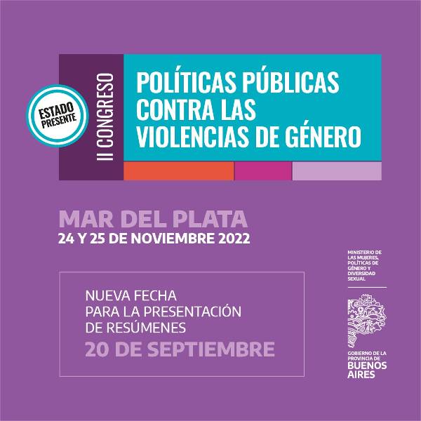 II Congreso: Políticas públicas contra las violencias de género