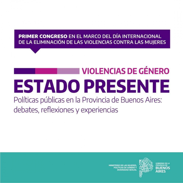 Primer Congreso provincial sobre violencias de género 
