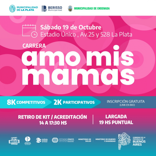 “Amo mis mamas”: segunda edición de la carrera por la concientización del cáncer