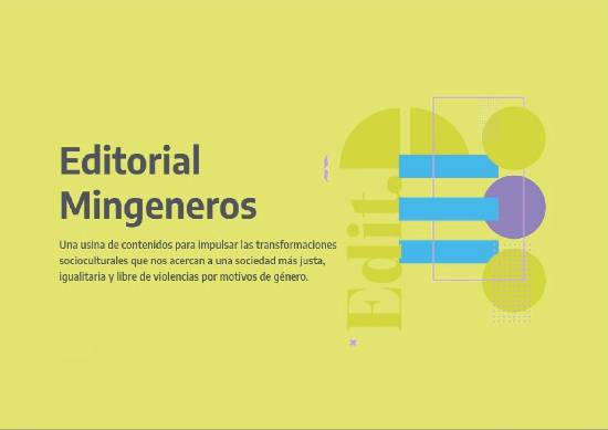 Encontrá los contenidos de la Editorial del Ministerio de las Mujeres de Nación 