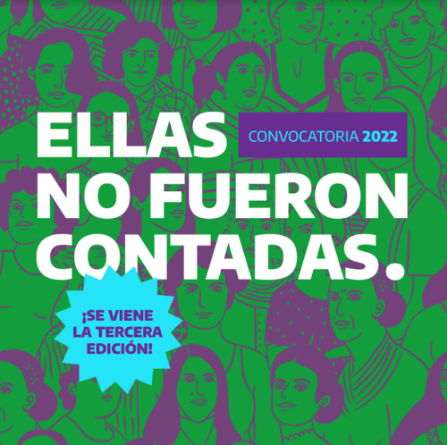 Convocatoria del Concurso Literario “Ellas no fueron contadas"