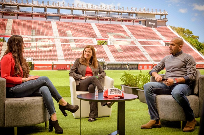 Estela Díaz: "El deporte posibilita la inclusión, la lucha contra la discriminación y por la igualdad". 