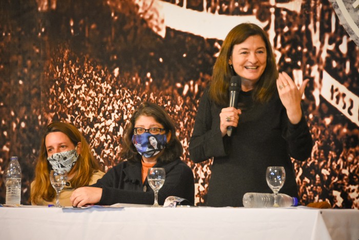 La ministra Estela Díaz participó de la charla “El mundo del trabajo y la perspectiva de género” en el Centro de Formación Profesional de la CGT Regional La Plata, Berisso y Ensenada. El Concejo Deliberante de La Plata reconoció las políticas de género Bonarenses