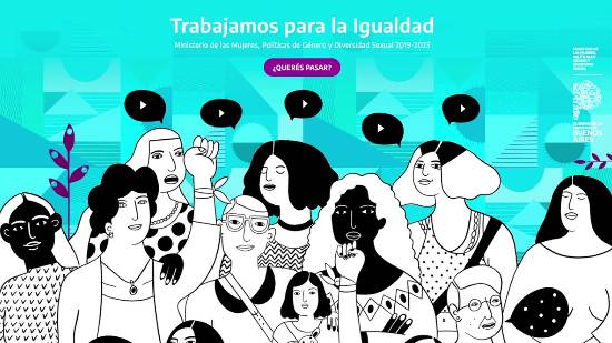 Presentamos el libro web "Trabajamos para la igualdad"