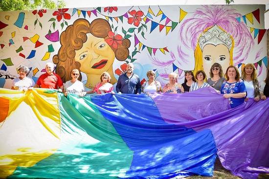 Nuevo mural de "Ellas no estaban pintadas"