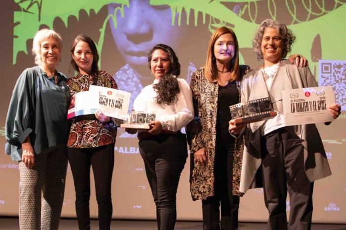 Premio “Eva Landeck” en el 37° Festival “La Mujer y el Cine”