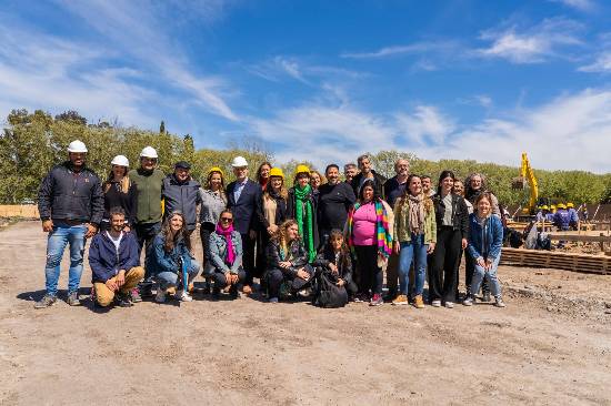 Recorrida por obras en el barrio del Hospital Alejandro Korn