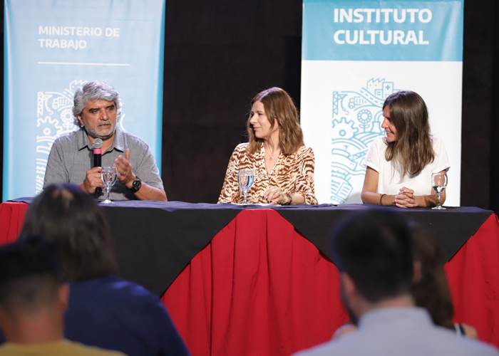 Ministerio de Trabajo bonaerense, el Instituto Cultural