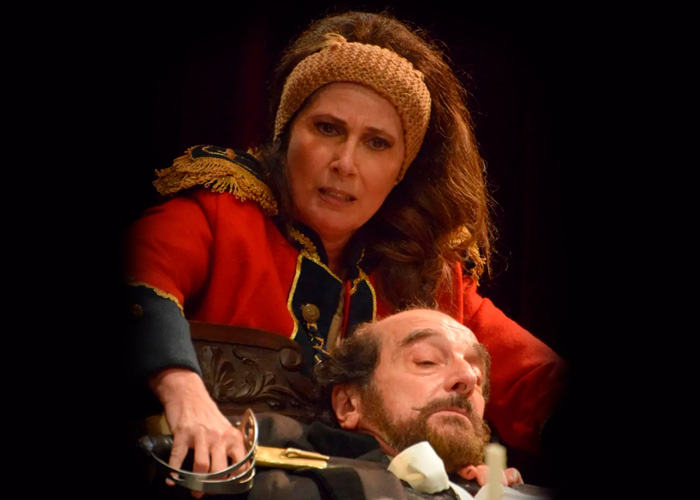 Luisa Kuliok y Roberto Germano 