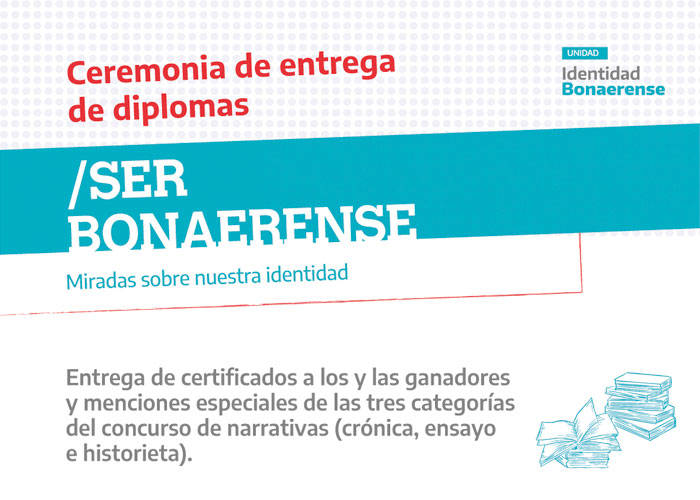 "Ser bonaerense, miradas sobre nuestra identidad"