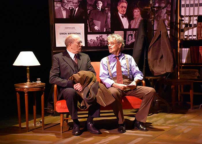 Jean Pierre Noher y Ernesto Claudio