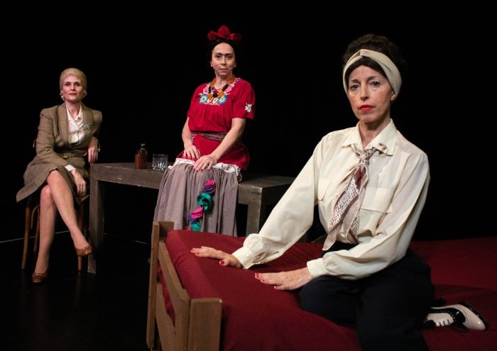 Se presenta “Ser ellas”, un encuentro imaginario entre Eva Perón, Frida Kahlo y Simone de Beauvoir