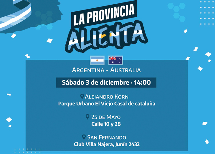 “La Provincia Alienta”