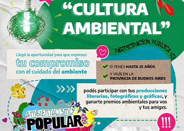 Se lanza el concurso “Cultura Ambiental: defensores de la Casa Común”