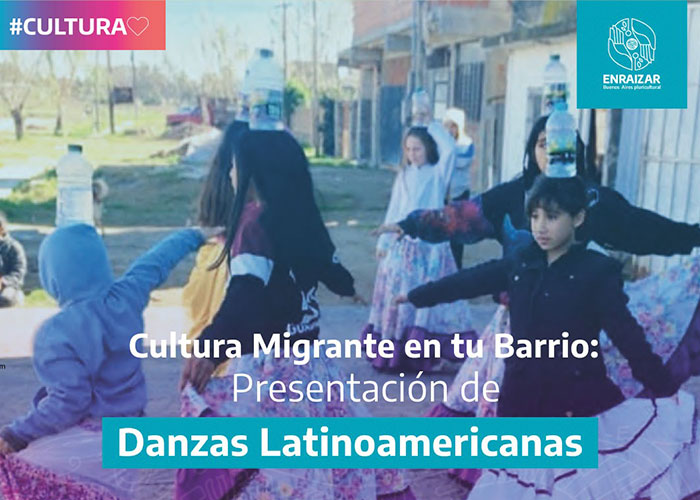 Llega "Cultura migrante en tu barrio" a Berisso 