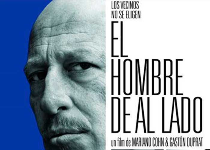 Se proyectará "El hombre de al lado" en la Biblioteca Central