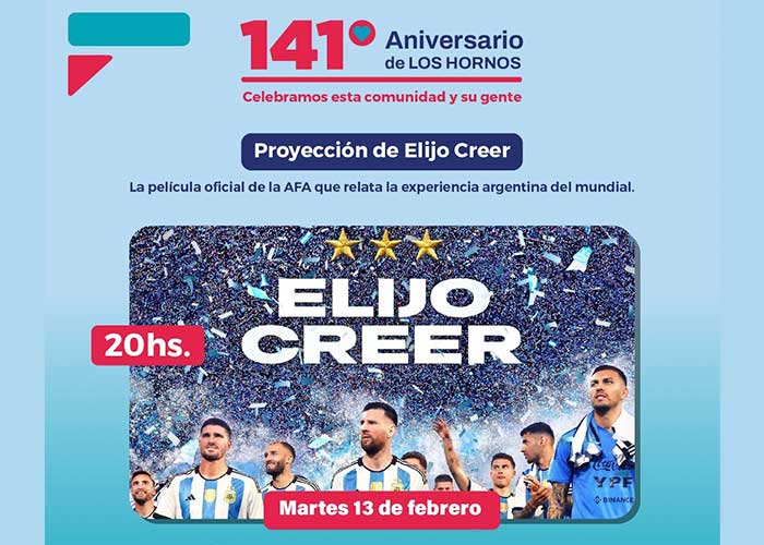 “Elijo creer”, la película de la Scaloneta, empieza su recorrido bonaerense