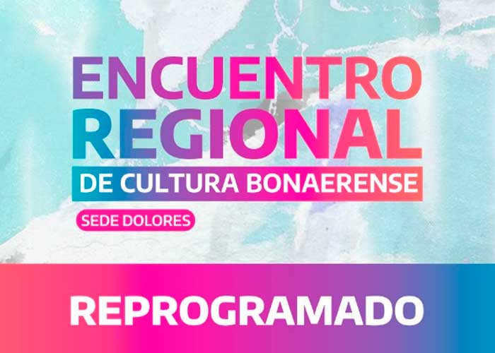 Encuentro Regional de Cultura Bonaerense Encuentro Regional de Cultura Bonaerense