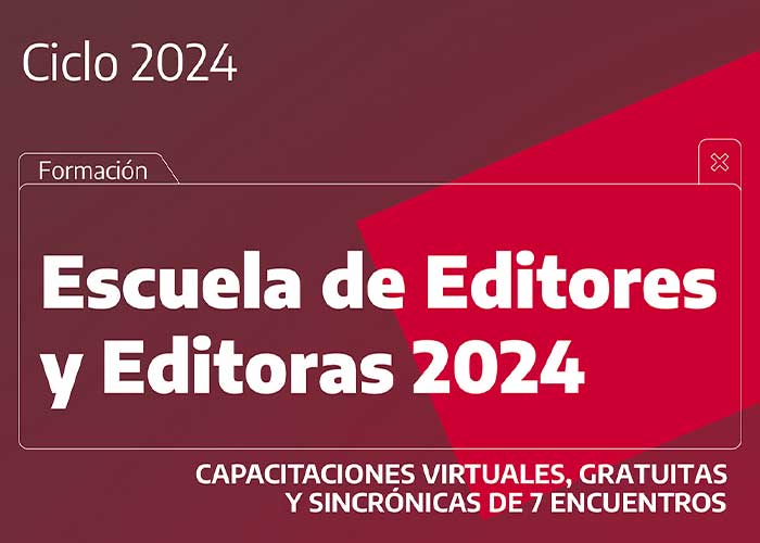 “Escuela de editores y editoras”