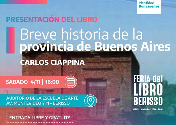 Se presenta libro sobre Historia de la provincia de Buenos Aires