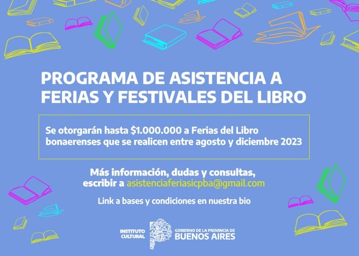 Programa Ferias y Festivales del Libro 2023