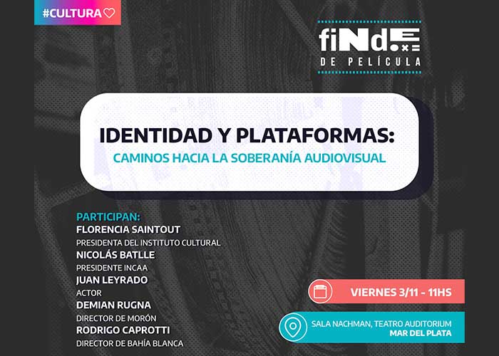 La Provincia suma su programación al  Festival de Cine de Mar del Plata