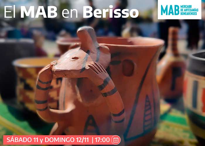 El Mercado de Artesanías estará presente en la Fiesta del Provinciano en Berisso