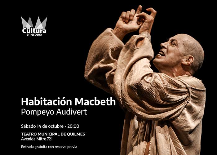 “Habitación Macbeth” llega a Quilmes