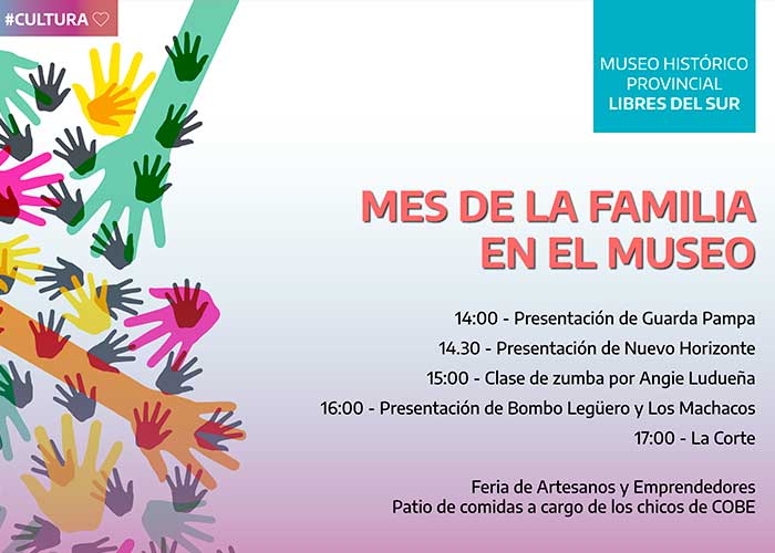 El Museo Libres del Sur festeja el “Mes de la familia”