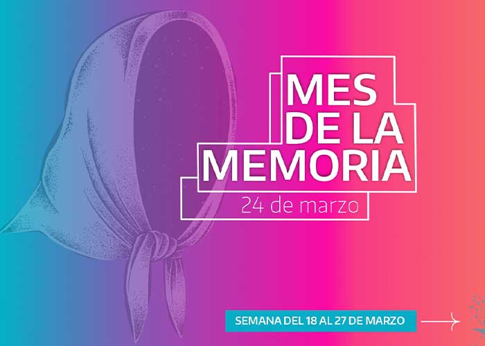 Mes de la Memoria en la Provincia