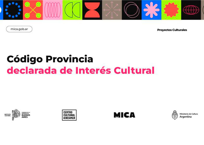 Código Provincia declarada de Interés Cultural Nacional