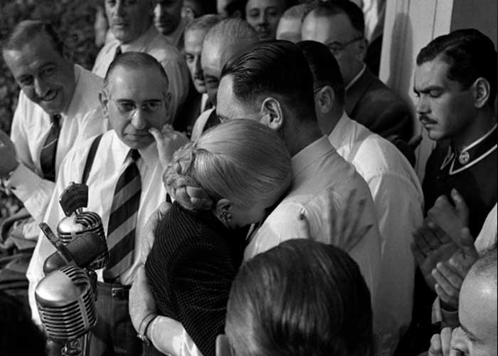 Fotos de Pinélides Fusco, conocido fotógrafo de Perón