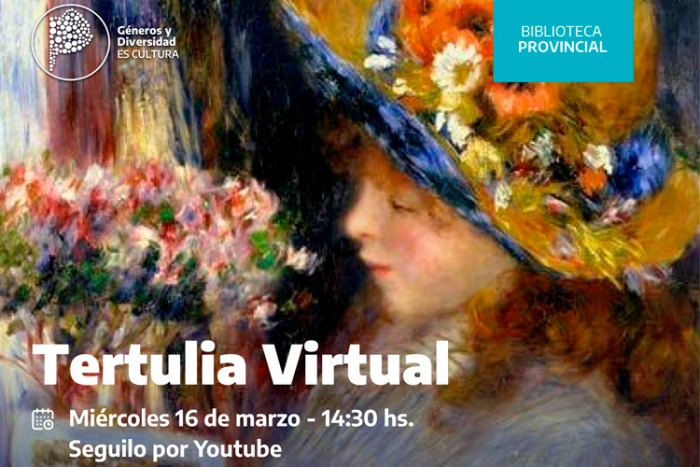 Tertulia Virtual e intervenciones artísticas en la Biblioteca Central de la Provincia de Buenos Aires