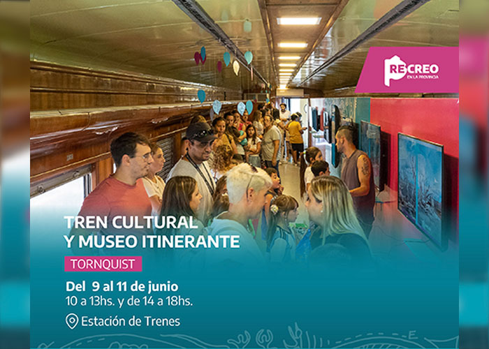 El Tren Cultural y Museo Itinerante llega a Tornquist