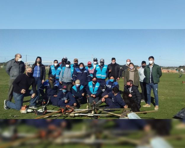 Jornada de saneamiento y mejora de los espacios públicos en Nuevo Golf