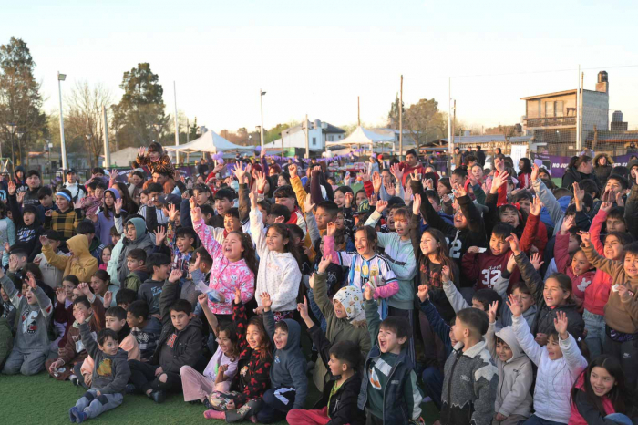 Mes de las Infancias: 800 chicas y chicos celebraron jornadas recreativas en Morón, San Vicente y La Matanza