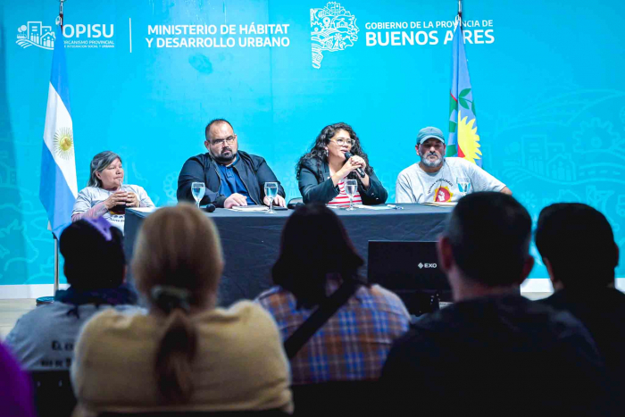 Barrios encabezó la licitación de 199 viviendas nuevas para La Matanza