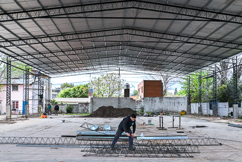 Obras en un club deportivo para fortalecer las prácticas deportivas de más de 300 niñeces y juventudes