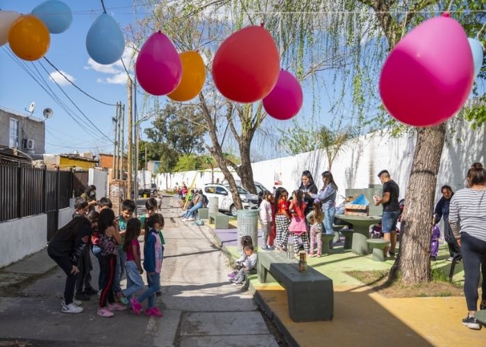 Jornada recreativa para niños y niñas del barrio Garrote