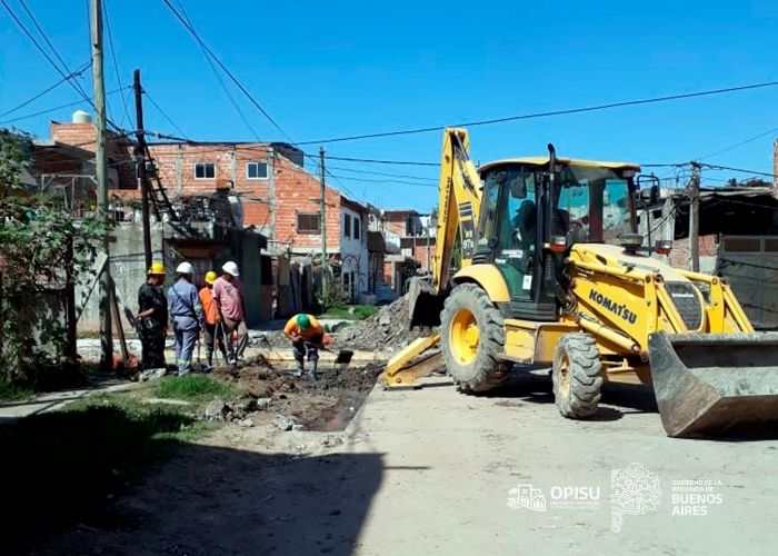 Avance de obras en Costa Esperanza, San Martín