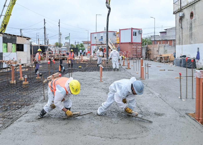 Avanza la construcción de 48 nuevas viviendas en Villa Porá