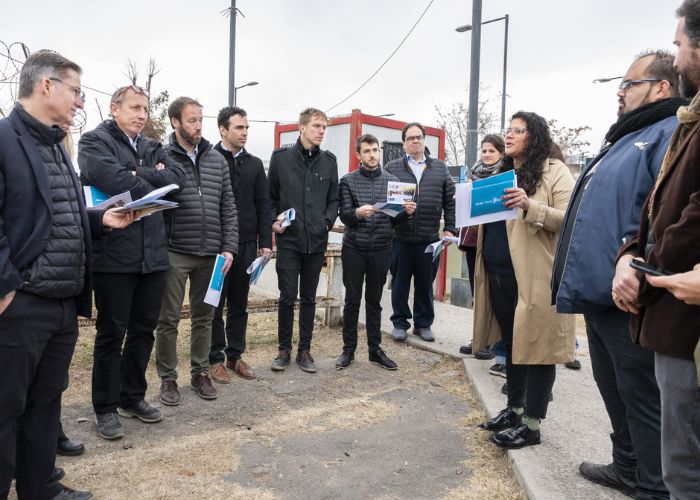 Recorrida por los proyectos de reurbanización en los barrios Puerta de Hierro y San Petersburgo