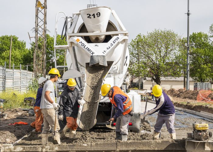 Obras de reurbanización en barrios populares de La Matanza