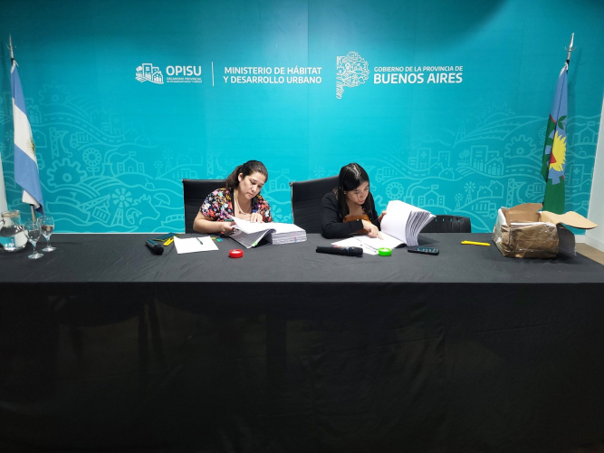 Se licitaron obras para los municipios de Morón y La Matanza 