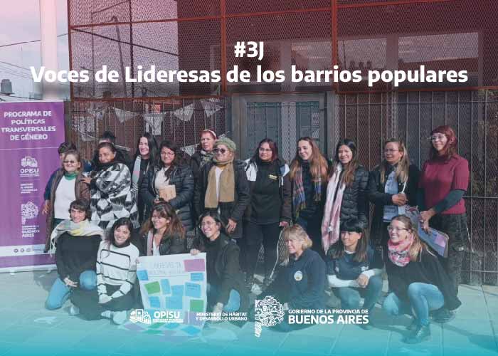 Jornada de Lideresas de barrios populares en San Martín 